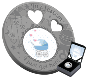 I Just Got Here! Silver Coin 2019 Best Gift to Newborn
