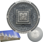 mandala-vashudhara-Silver-Coin-2020-Mongolia